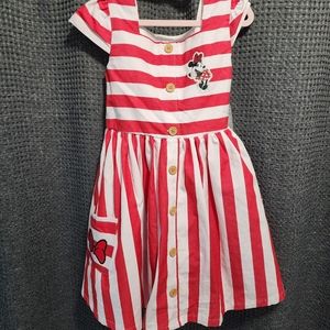 Disney Minnie Mouse Striped Dress